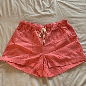 Aerie Coral Women's Cargo Shorts
